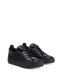 Baskets basses noires Giuseppe Zanotti