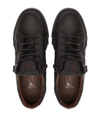 Baskets basses noires Giuseppe Zanotti