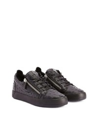 Baskets basses noires Giuseppe Zanotti