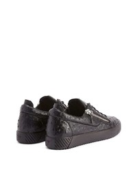 Baskets basses noires Giuseppe Zanotti