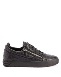 Baskets basses noires Giuseppe Zanotti