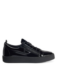 Baskets basses noires Giuseppe Zanotti