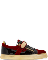 Baskets basses noires Giuseppe Zanotti