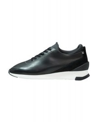 Baskets basses noires Hudson
