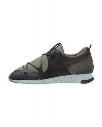 Baskets basses noires Hudson