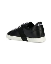 Baskets basses noires DSQUARED2