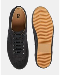 Baskets basses noires Fred Perry