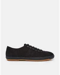 Baskets basses noires Fred Perry