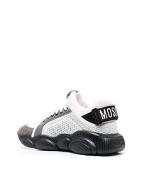 Baskets basses noires Moschino