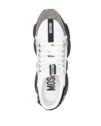 Baskets basses noires Moschino