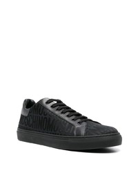 Baskets basses noires Moschino