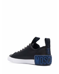 Baskets basses noires Moschino