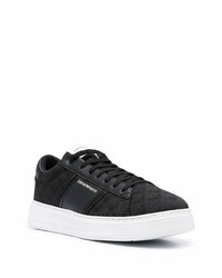 Baskets basses noires Emporio Armani