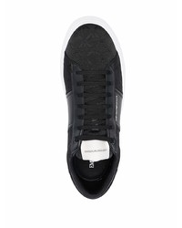 Baskets basses noires Emporio Armani