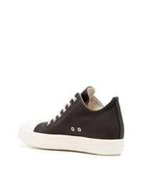 Baskets basses noires Rick Owens DRKSHDW