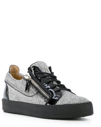 Baskets basses noires Giuseppe Zanotti Design