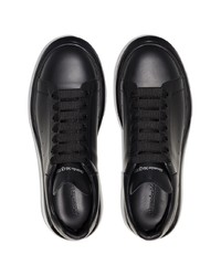 Baskets basses noires Alexander McQueen