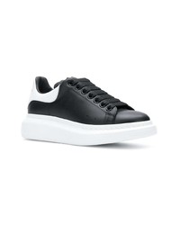 Baskets basses noires Alexander McQueen