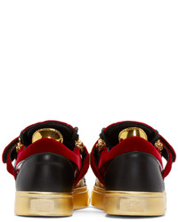 Baskets basses noires Giuseppe Zanotti