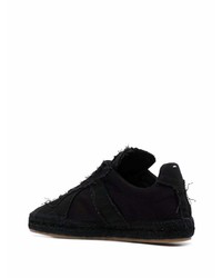 Baskets basses noires Maison Margiela