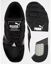 Baskets basses noires Puma