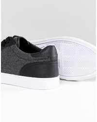 Baskets basses noires Asos