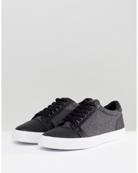 Baskets basses noires Asos