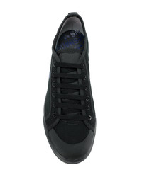 Baskets basses noires Adidas By Raf Simons