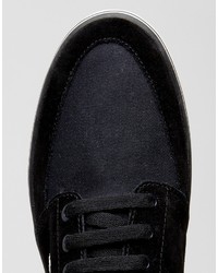 Baskets basses noires Fred Perry