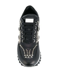 Baskets basses noires Philipp Plein