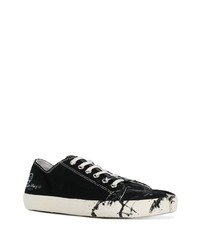 Baskets basses noires Maison Margiela