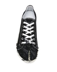 Baskets basses noires Maison Margiela