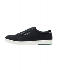 Baskets basses noires Ted Baker