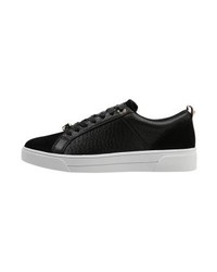 Baskets basses noires Ted Baker