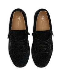 Baskets basses noires Giuseppe Zanotti