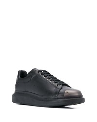 Baskets basses noires Alexander McQueen