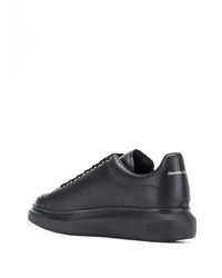 Baskets basses noires Alexander McQueen