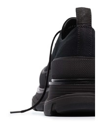 Baskets basses noires Alexander McQueen