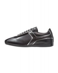 Baskets basses noires Versace