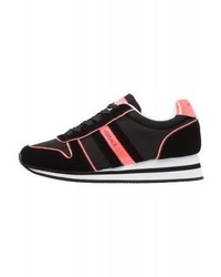 Baskets basses noires Versace