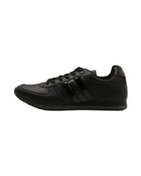 Baskets basses noires Versace
