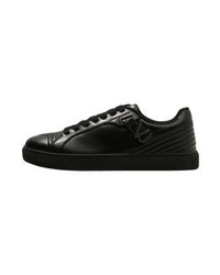 Baskets basses noires Versace