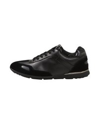 Baskets basses noires Versace