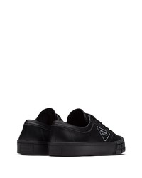 Baskets basses noires Prada