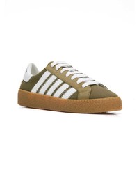 Baskets basses olive DSQUARED2