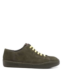 Baskets basses olive Camper