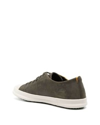 Baskets basses olive Camper