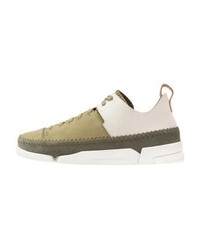 Baskets basses olive Clarks