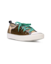 Baskets basses olive Lanvin