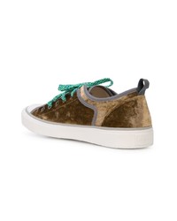 Baskets basses olive Lanvin